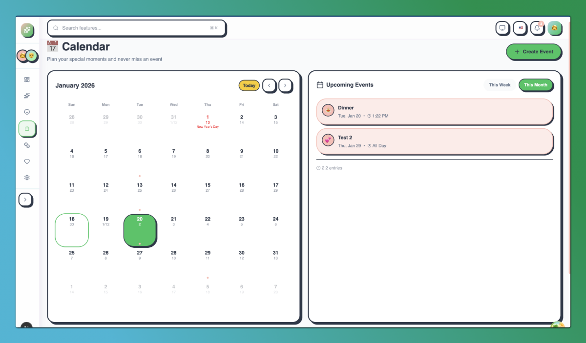 CoupleGrow screenshot