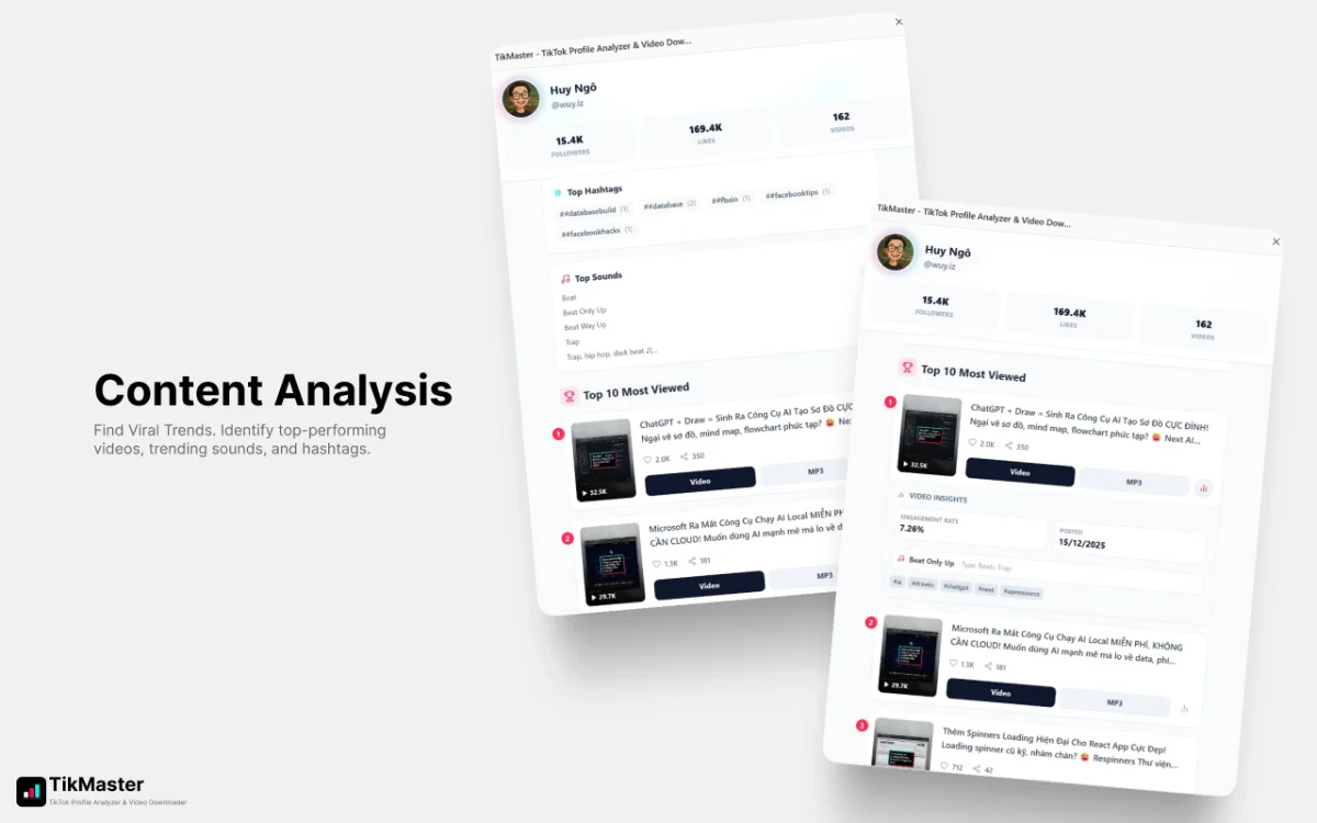 TikMaster screenshot