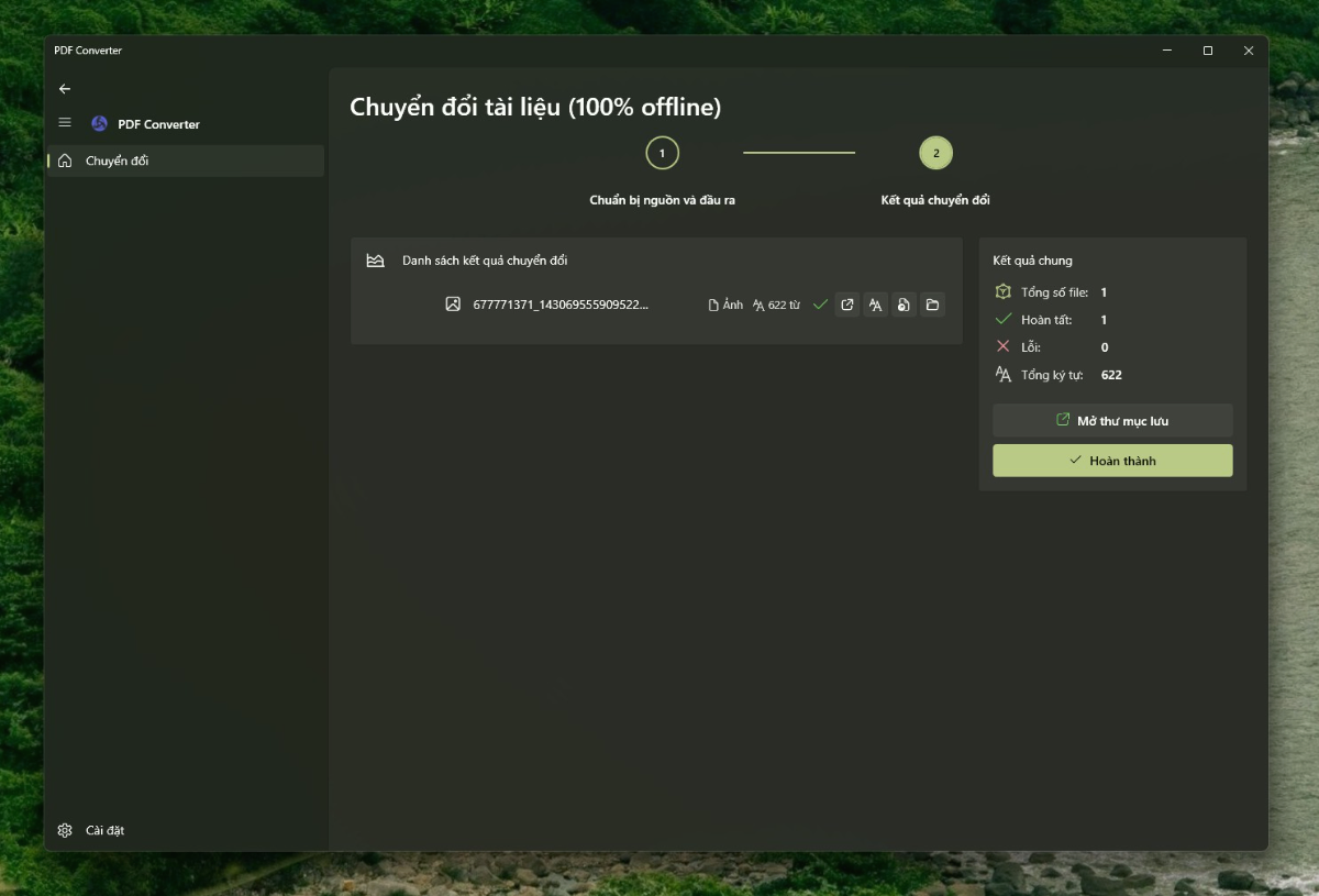 PDF Converter Offline (chỉ Windows) screenshot