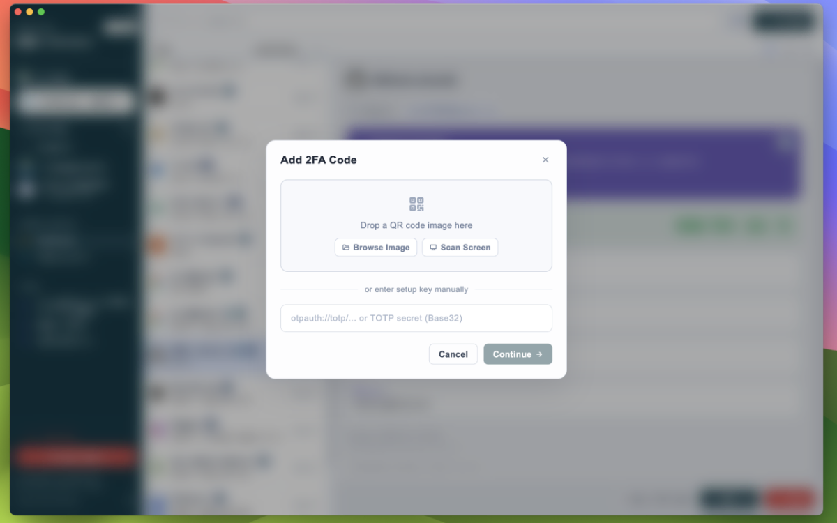 LumenPass Password Manager screenshot