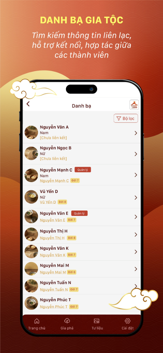 Gia Tộc Số screenshot