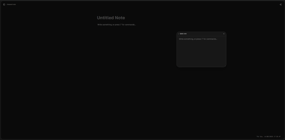 blob screenshot