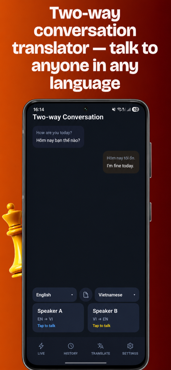 Transifyr Mobile: Dịch thời gian thực screenshot