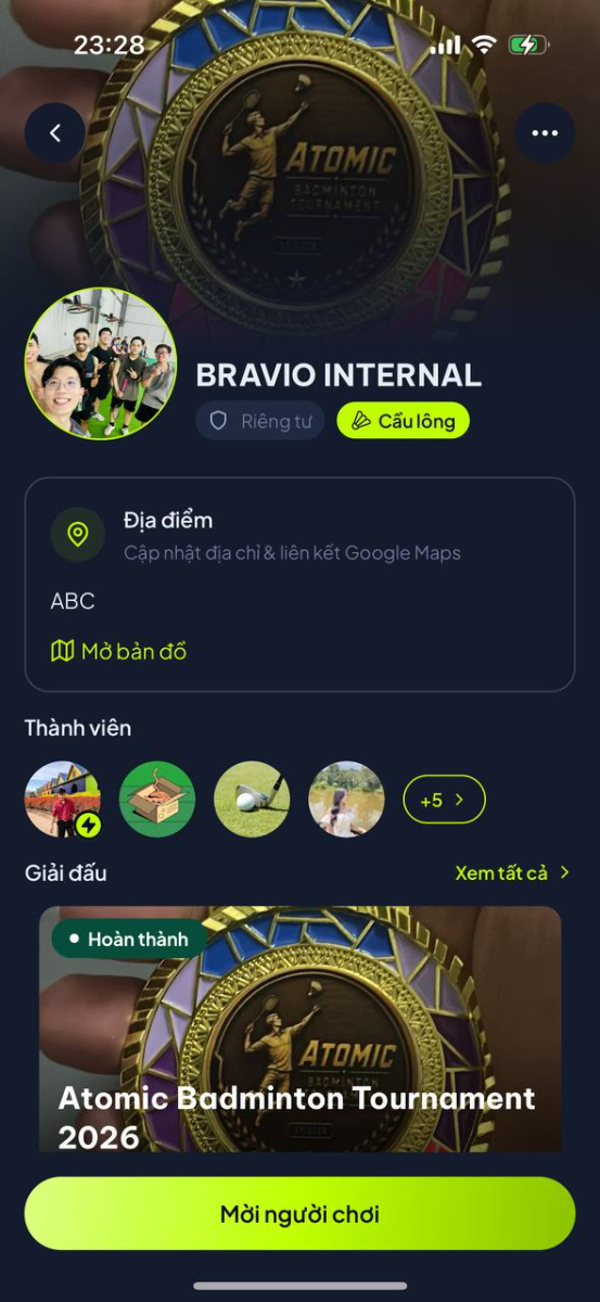 Bravio screenshot