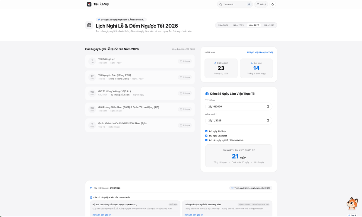 Tiện Ích Việt screenshot