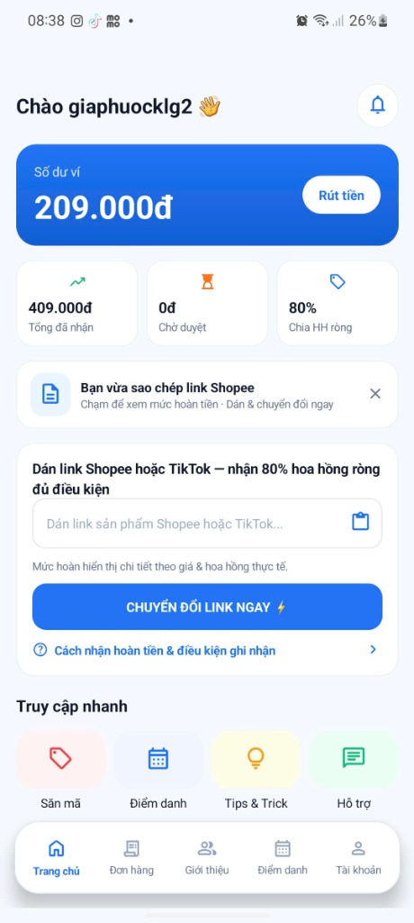 LinkP screenshot