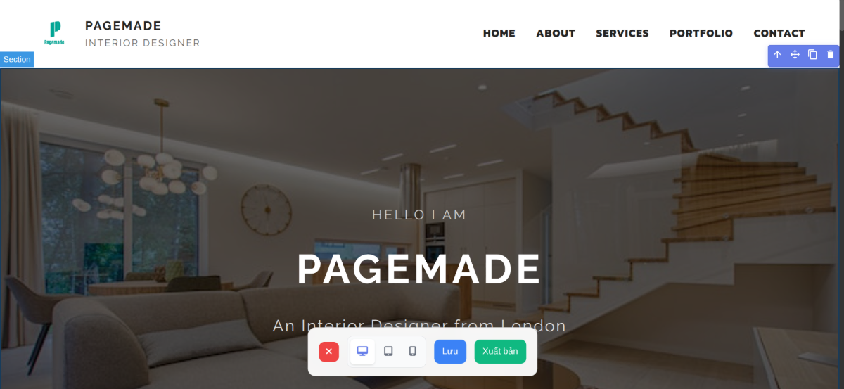 Pagemade screenshot