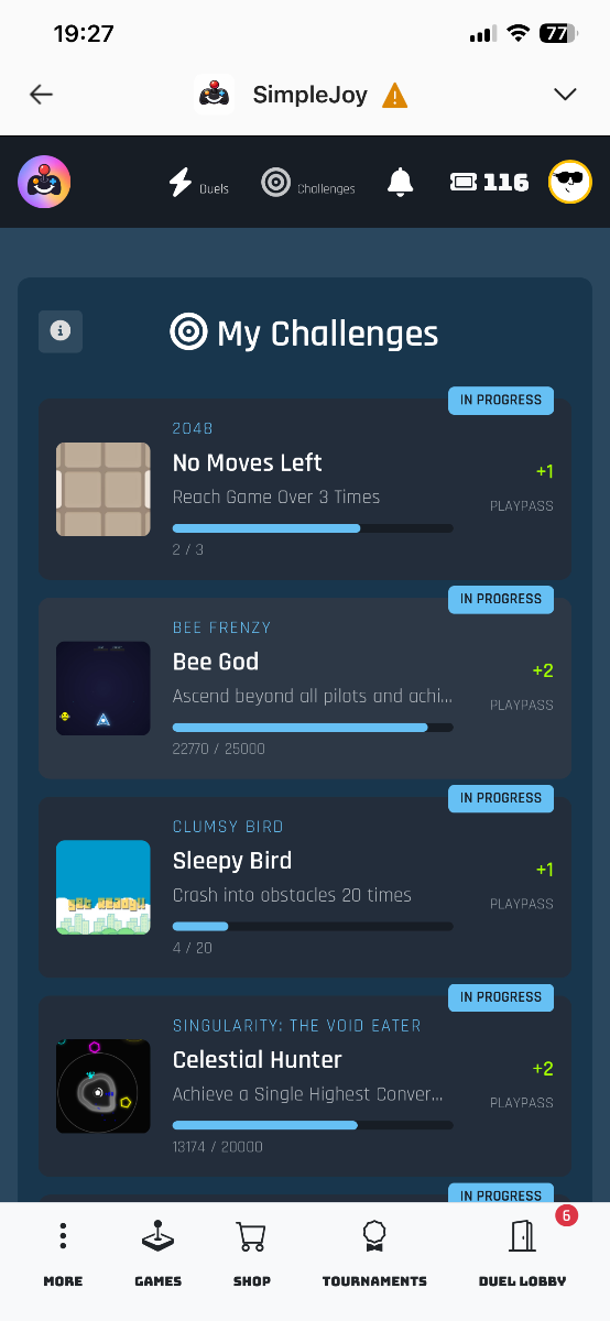 SimpleJoy screenshot