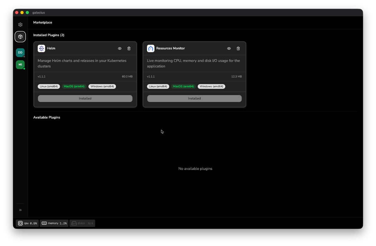 Galacius screenshot