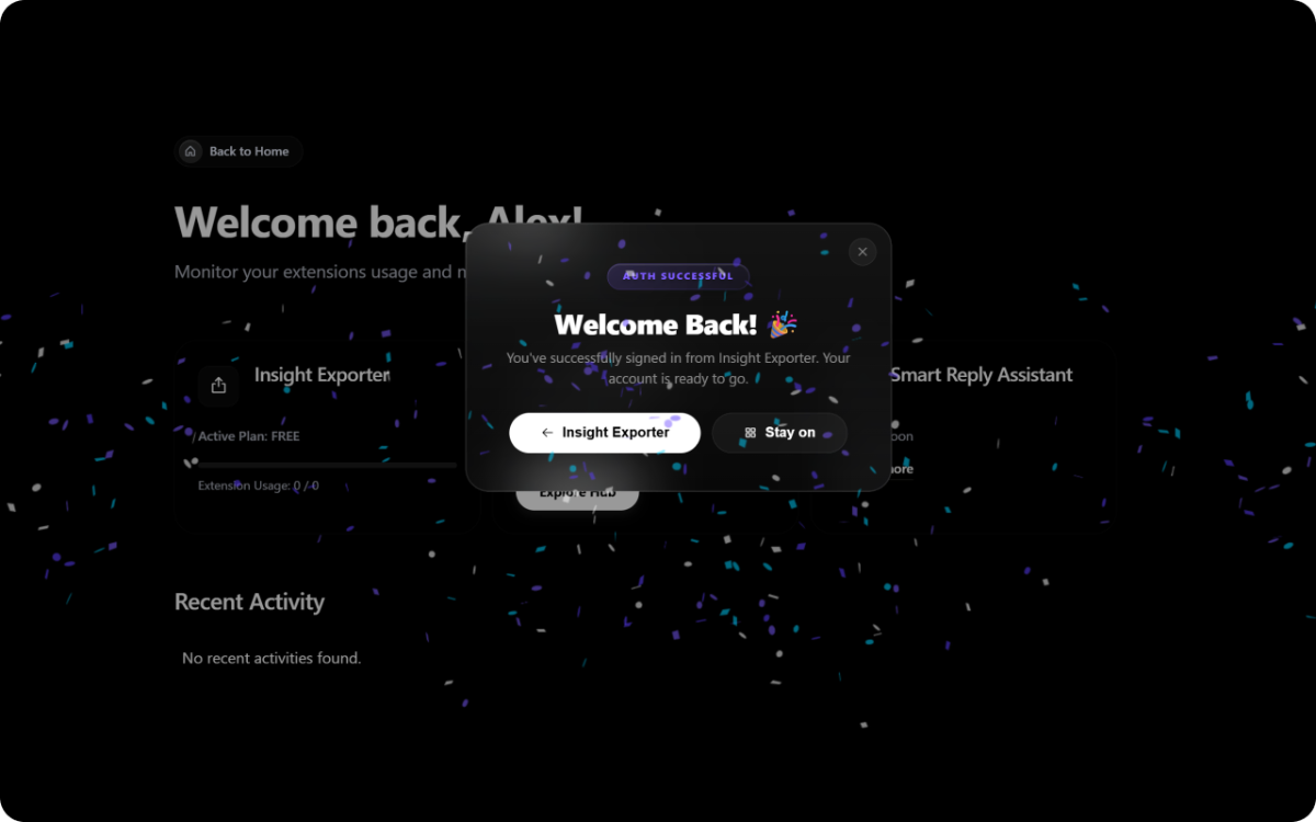 InsightExporter screenshot