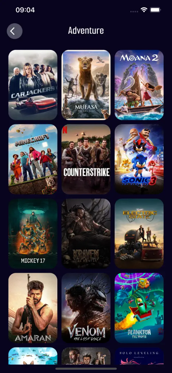 Movie Sense: Film & TV Shows screenshot