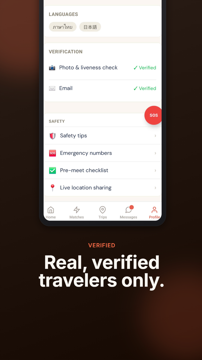 Wanderly - Find Travel Tribe screenshot