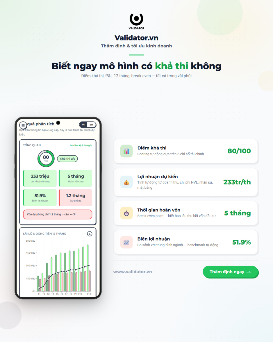 Validator.vn screenshot