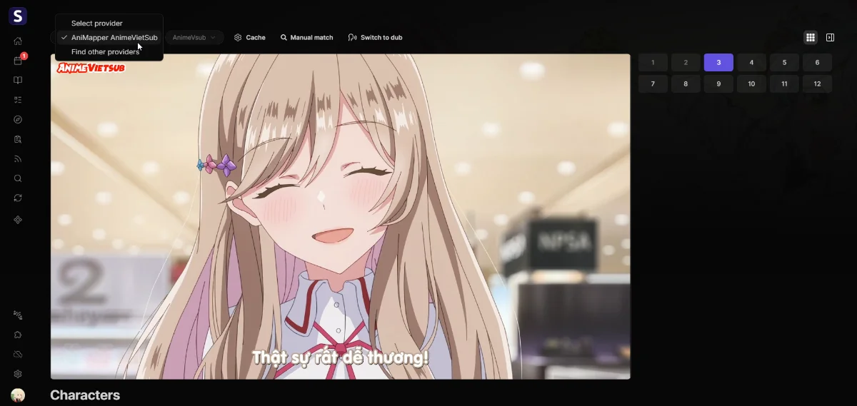 AniMapper API screenshot