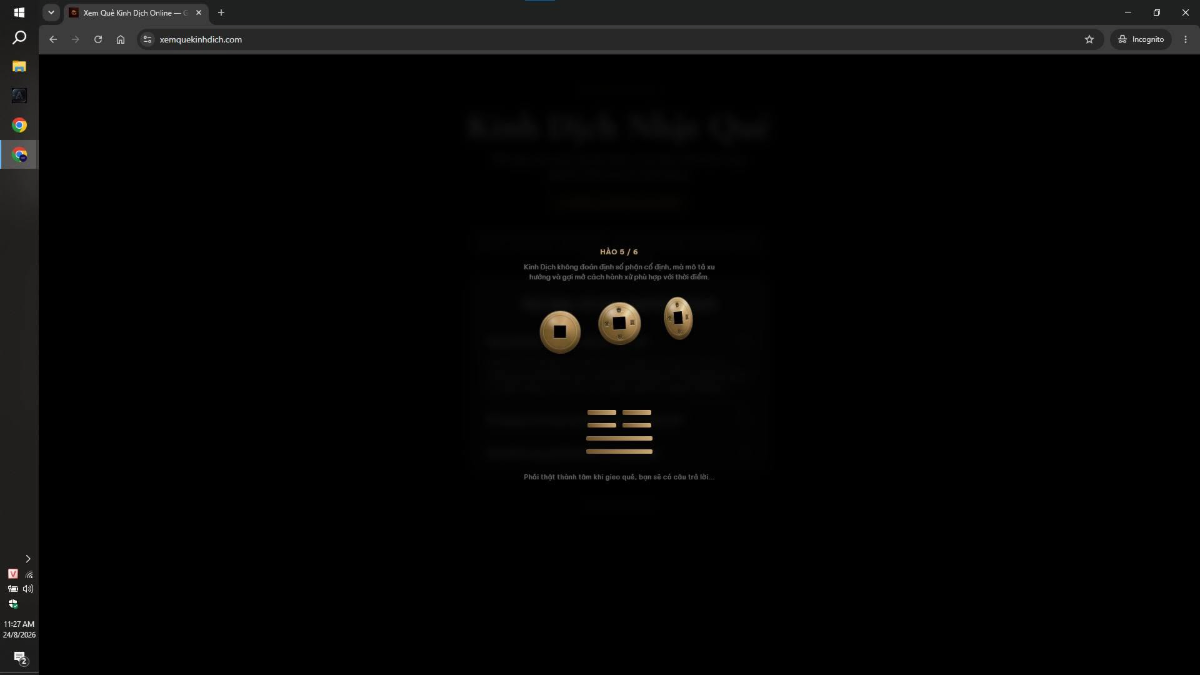 Xem Quẻ Kinh Dịch Miễn Phí screenshot