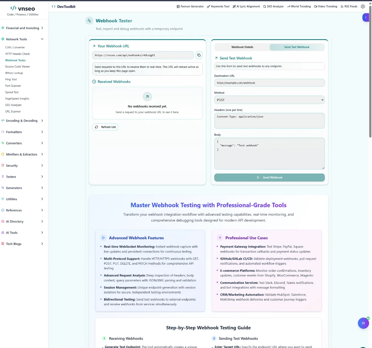 VNSEO.com screenshot