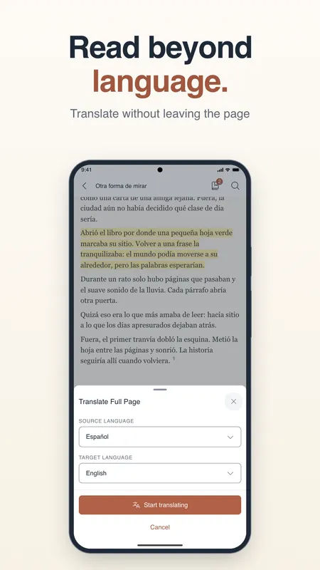 Readexa · All your reading. One place. screenshot