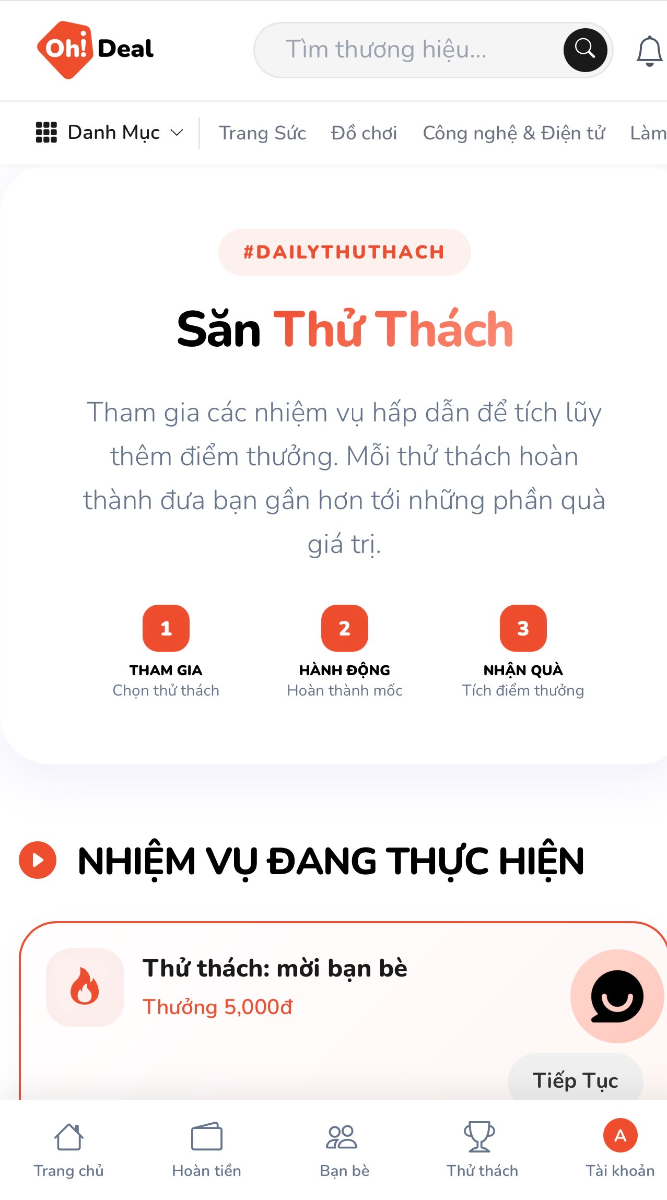 OhDeal screenshot