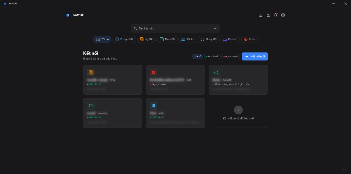 SoftDB screenshot