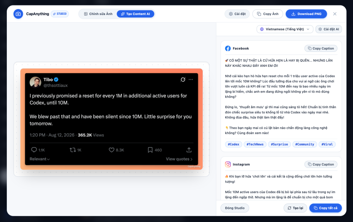 CapAnything screenshot