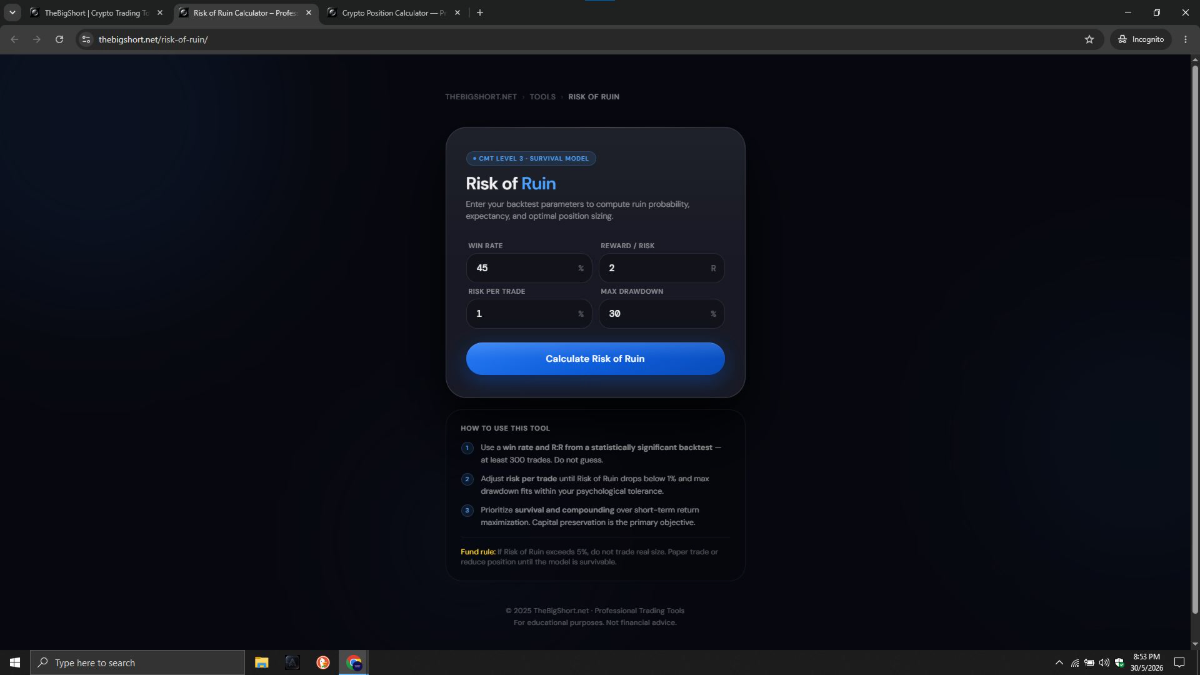 Crypto Trading Tools screenshot