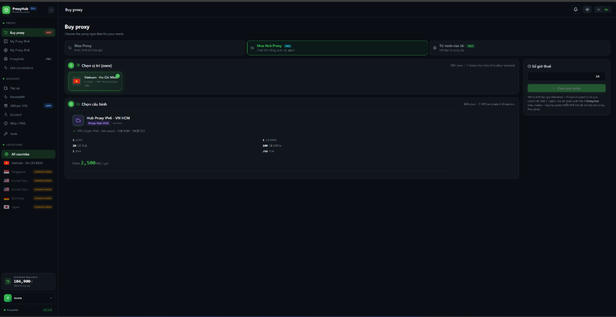ProxyBox screenshot