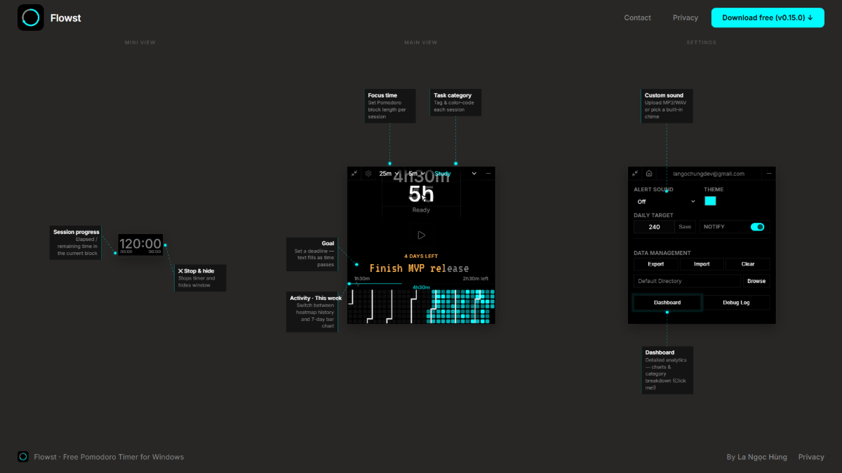 Flowst screenshot