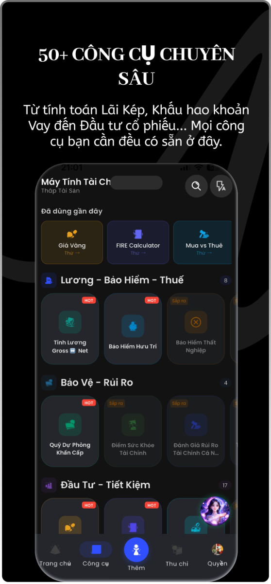 Tháp Tài Sản screenshot