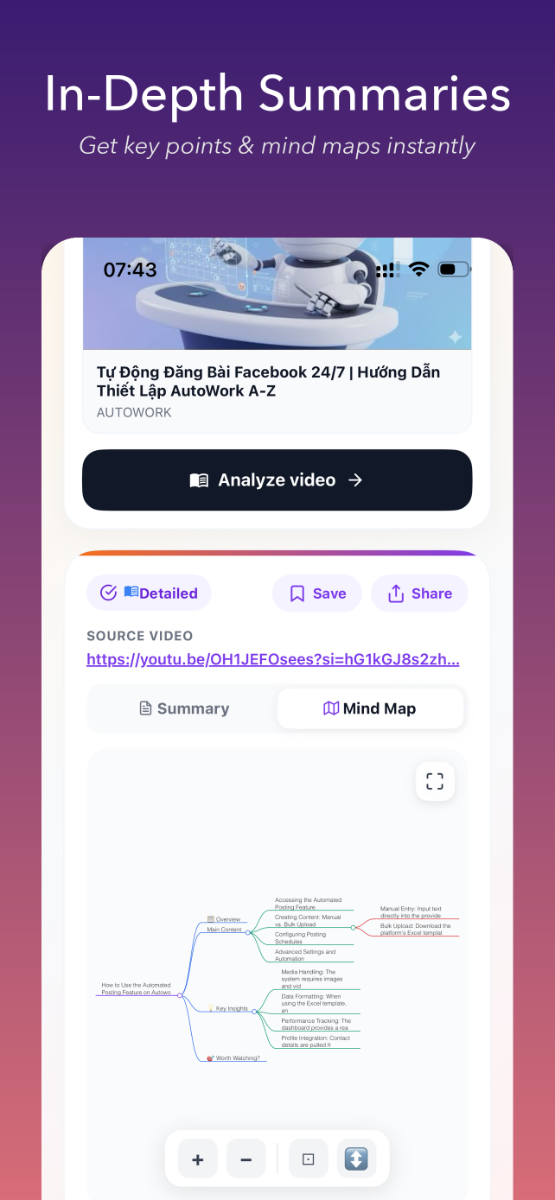 TubeDigest AI screenshot