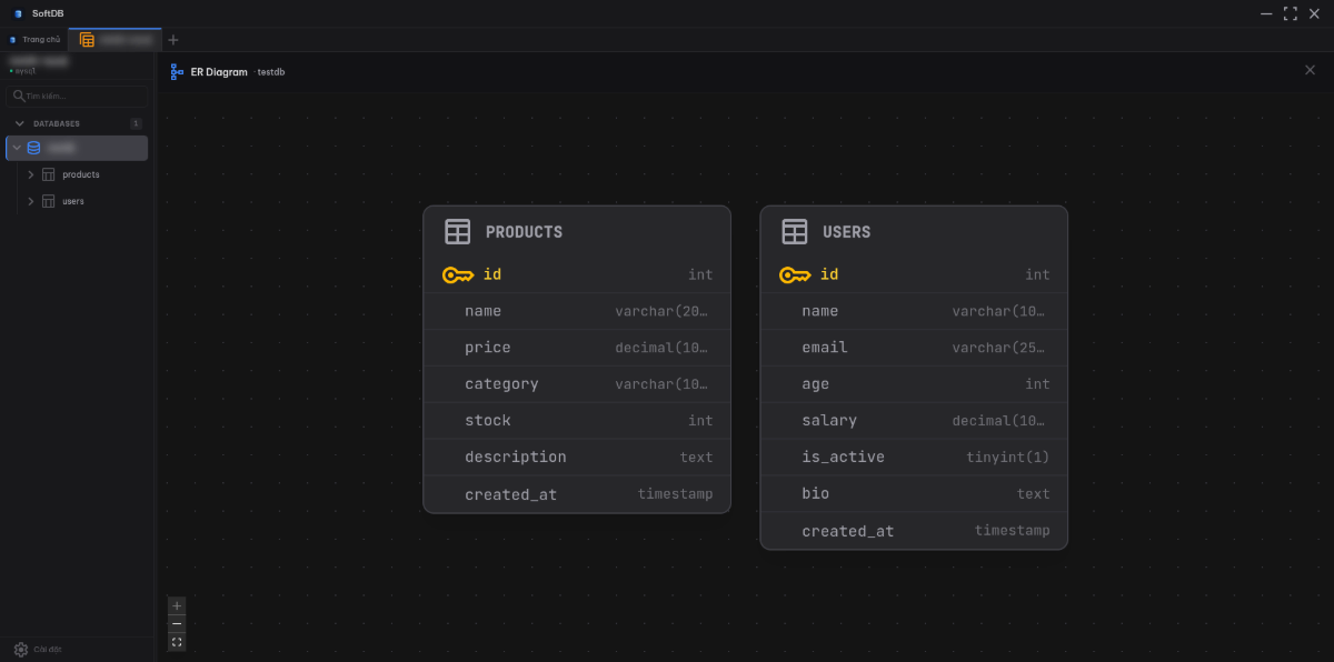 SoftDB screenshot