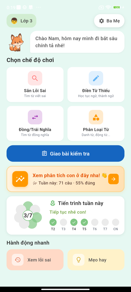 Vua Tiếng Việt Nhí Cấp 1 screenshot