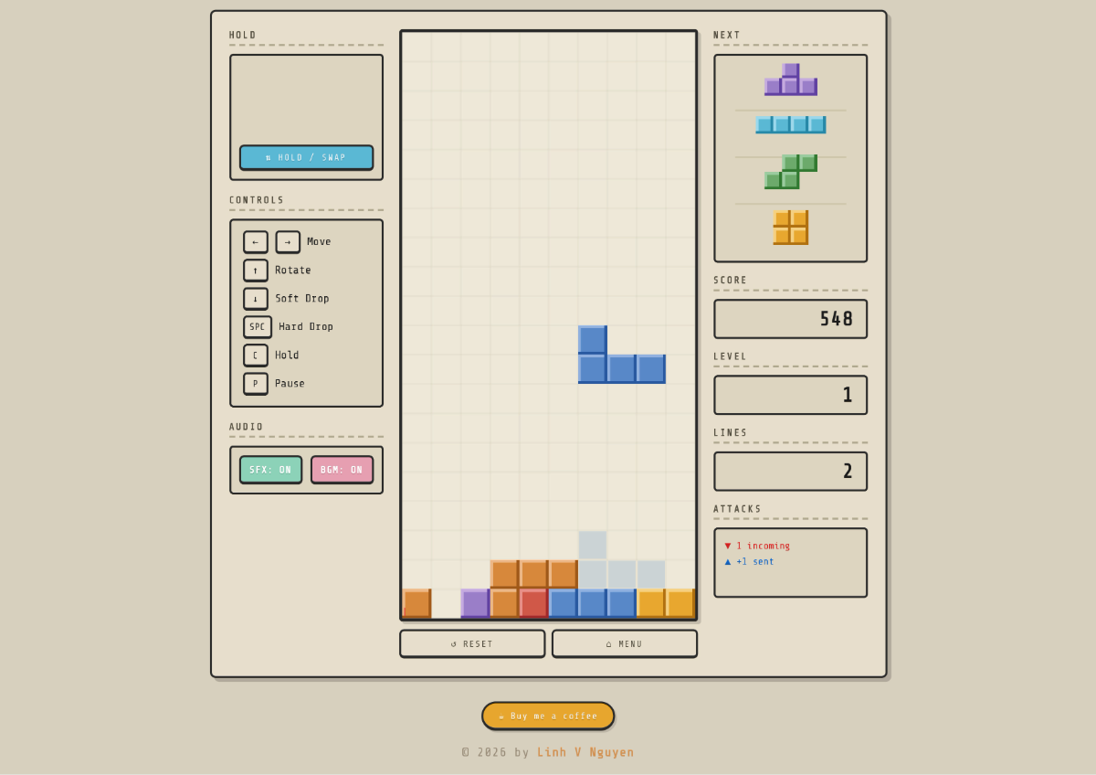TETR 99 screenshot