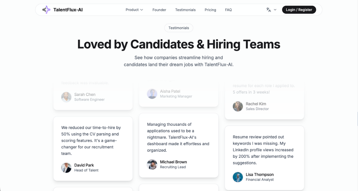 TalentFlux-AI screenshot
