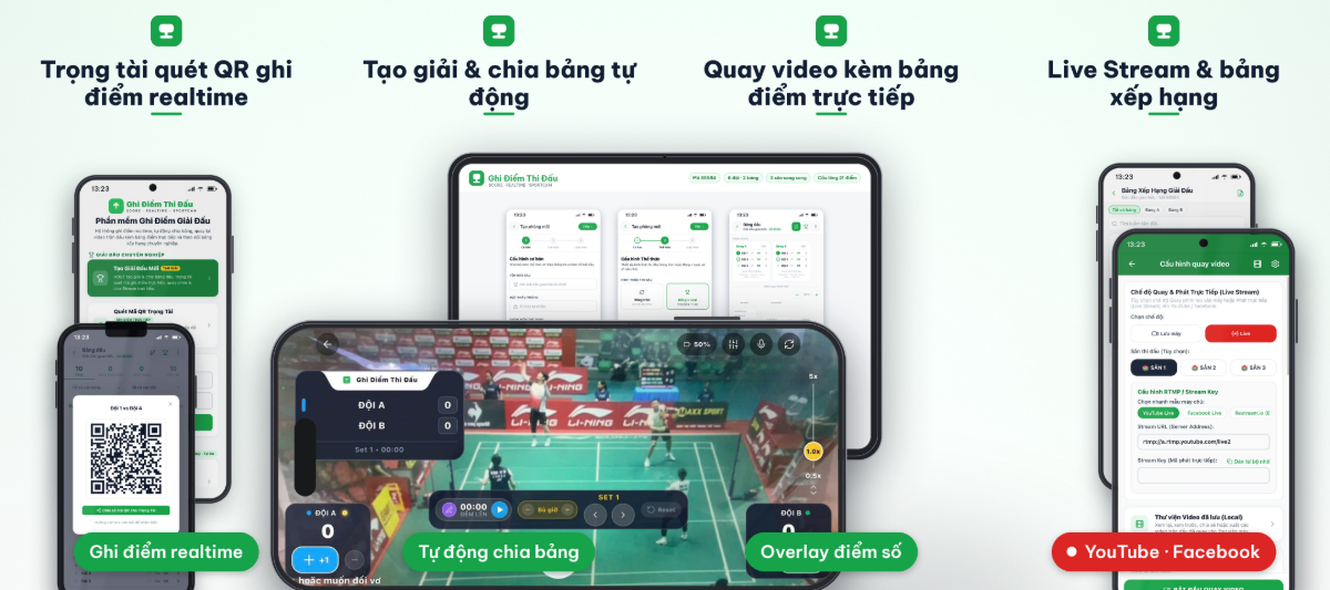Ghi Điểm Thi Đấu screenshot