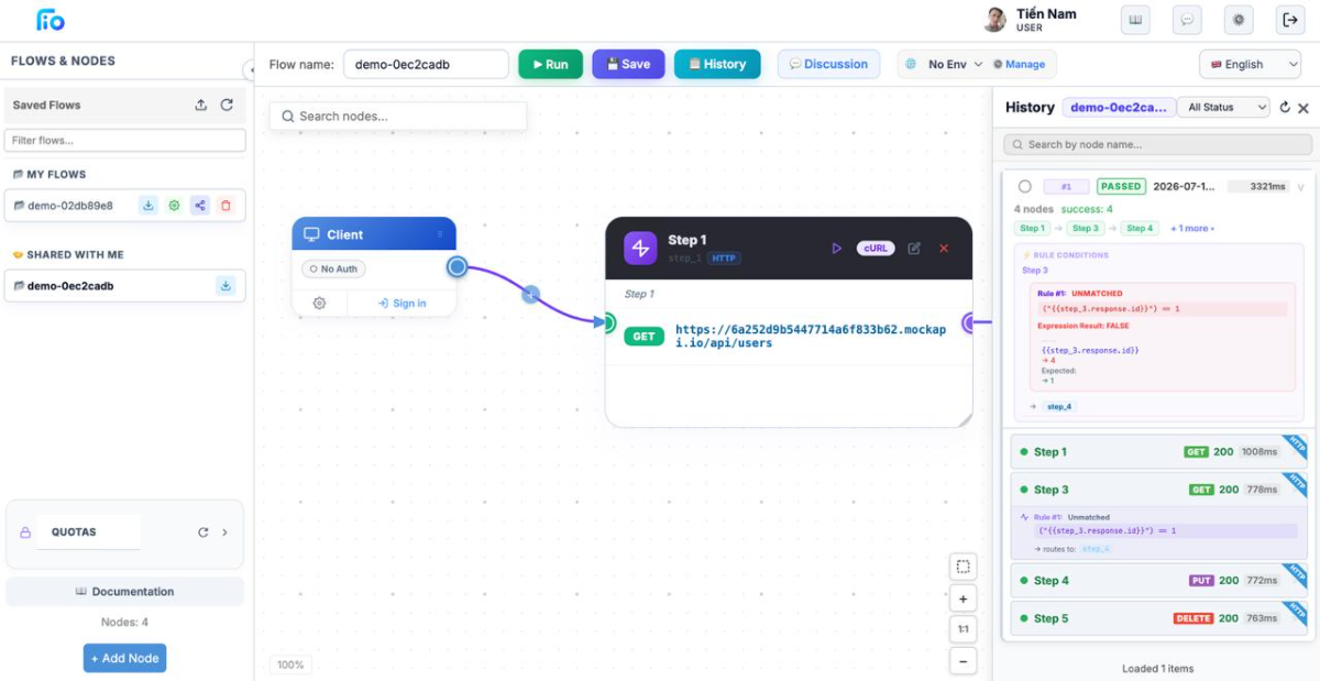 TryFio screenshot