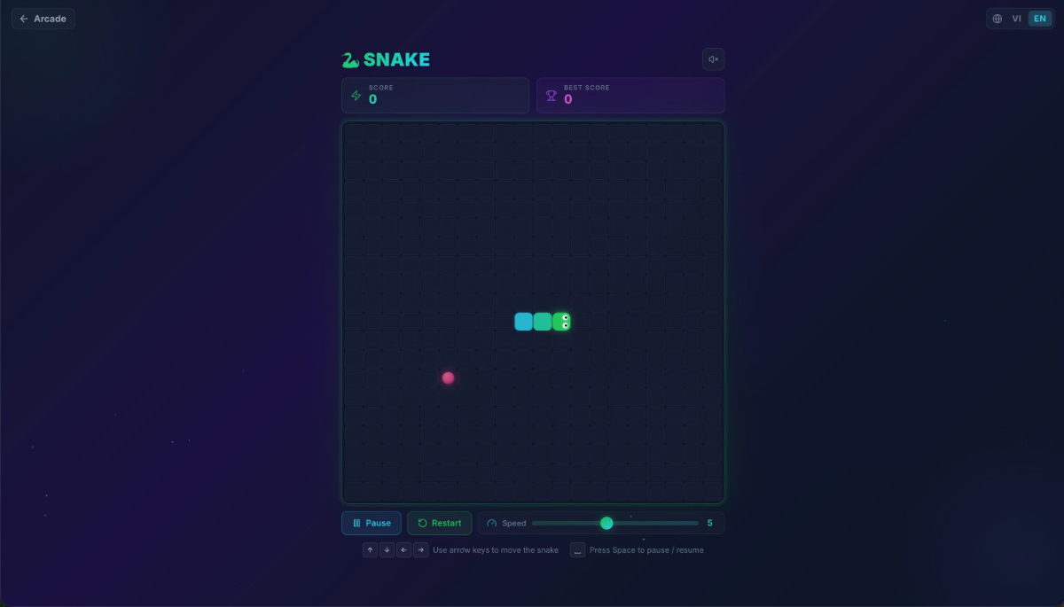 NTH Arcade screenshot