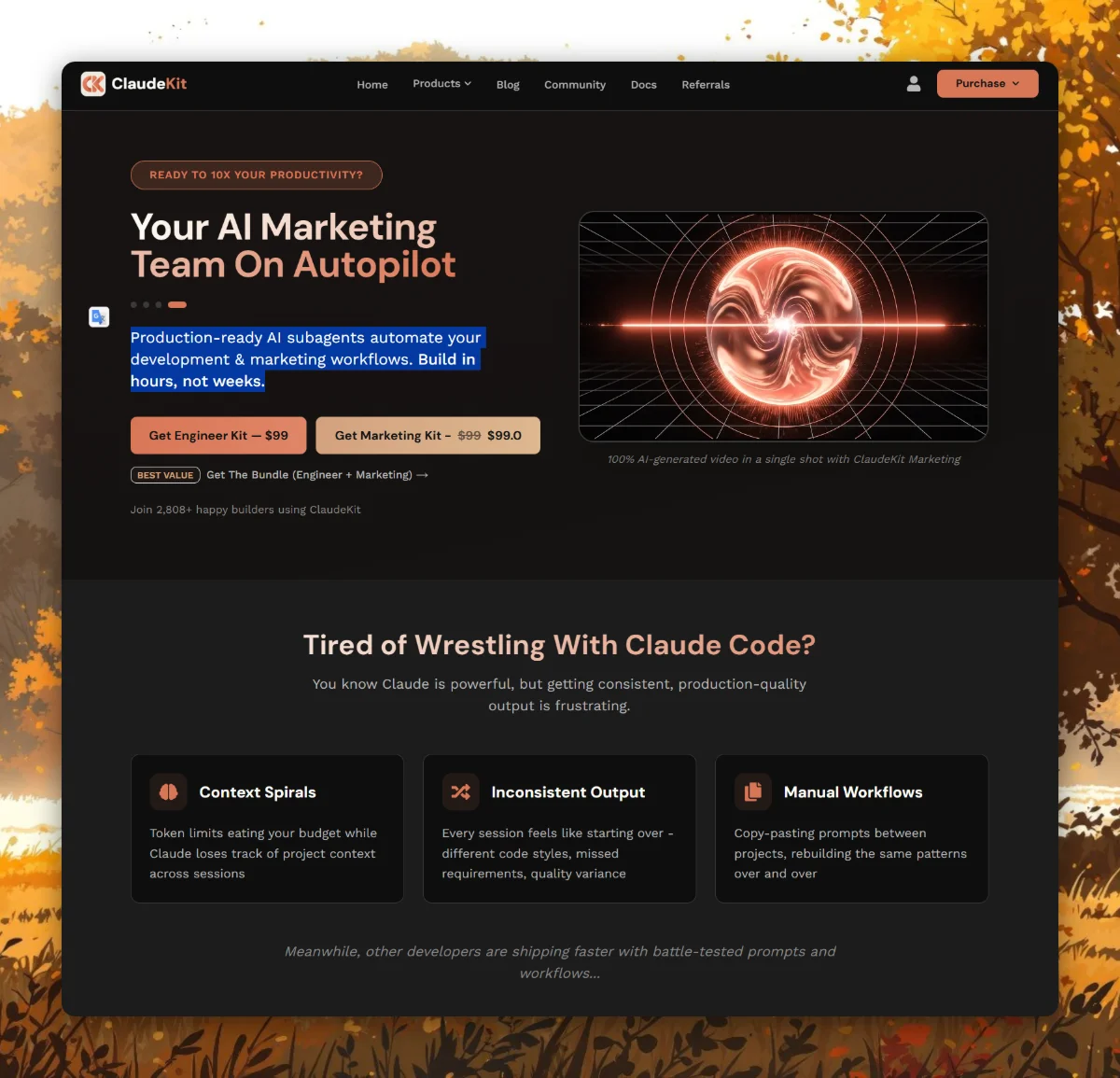 ClaudeKit screenshot