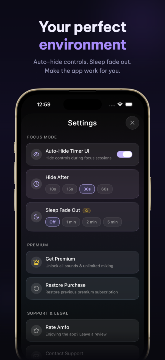 Amfo screenshot
