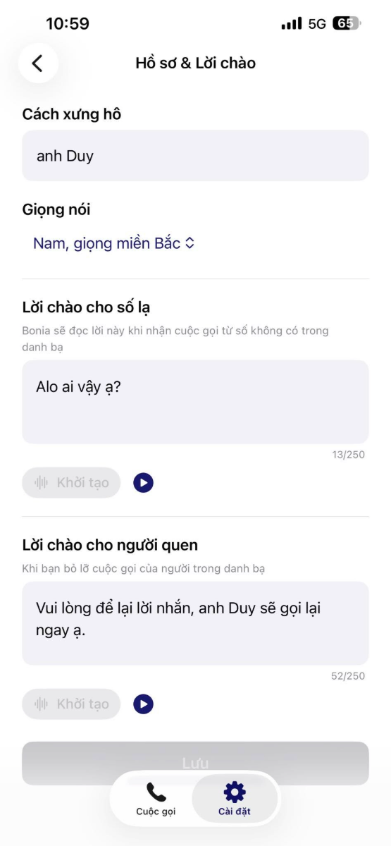 Bonia screenshot