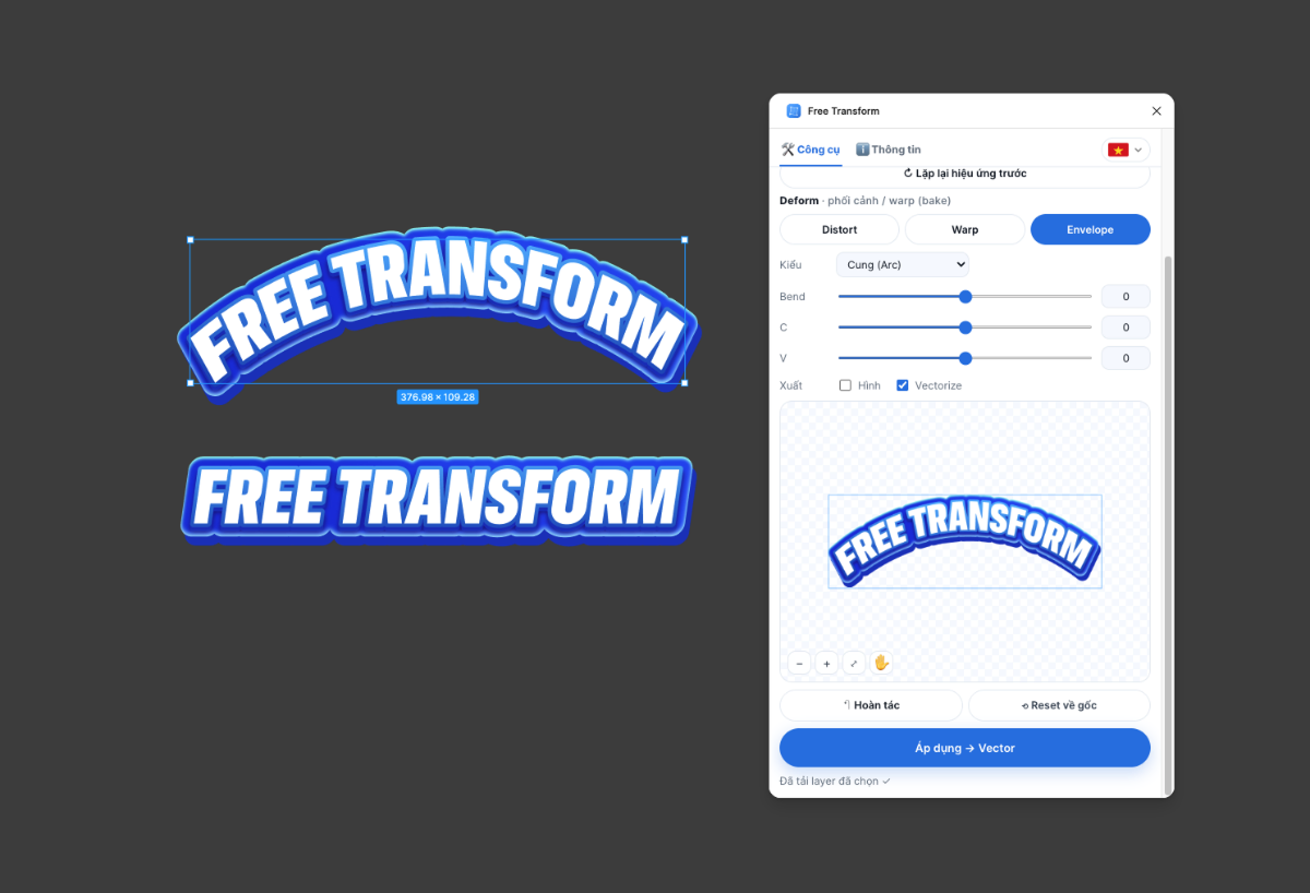Free Transform screenshot