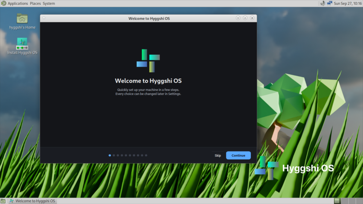 HyggshiOS screenshot