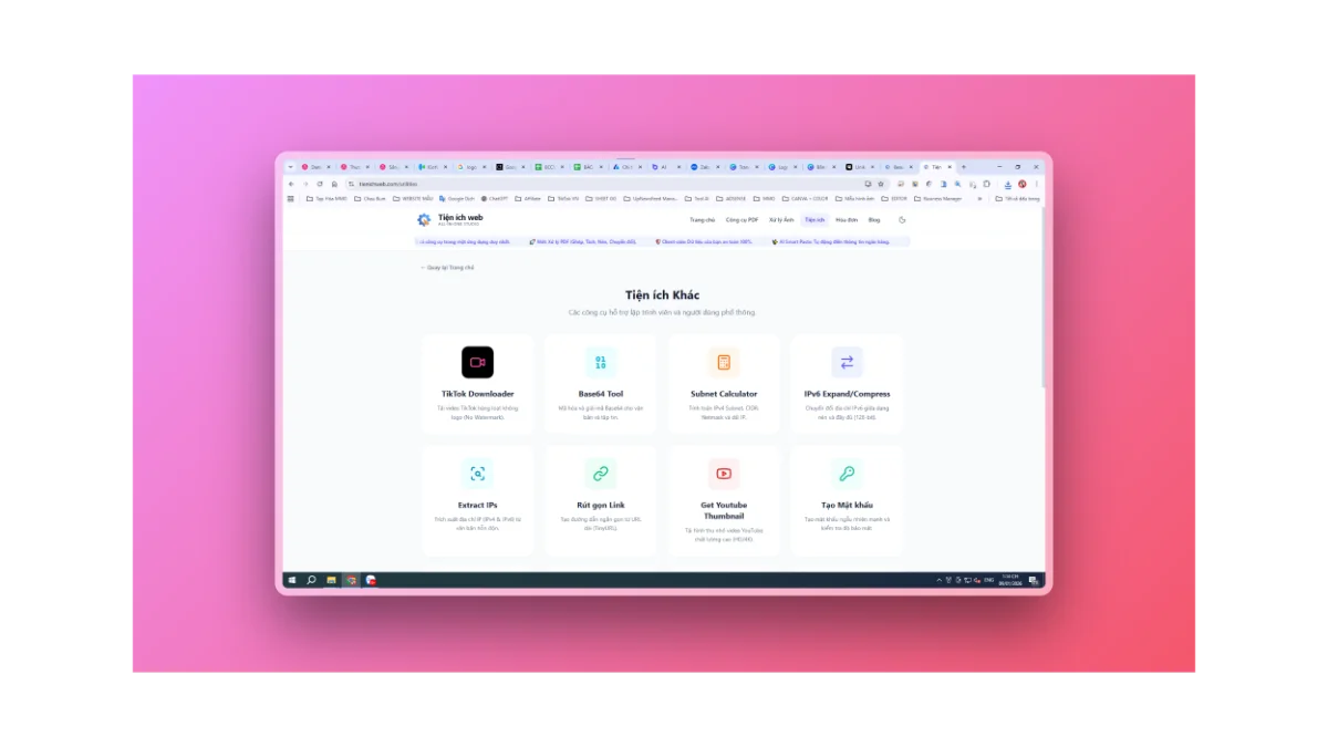 Tiện ích web screenshot