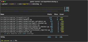 AI Hallucination Firewall screenshot