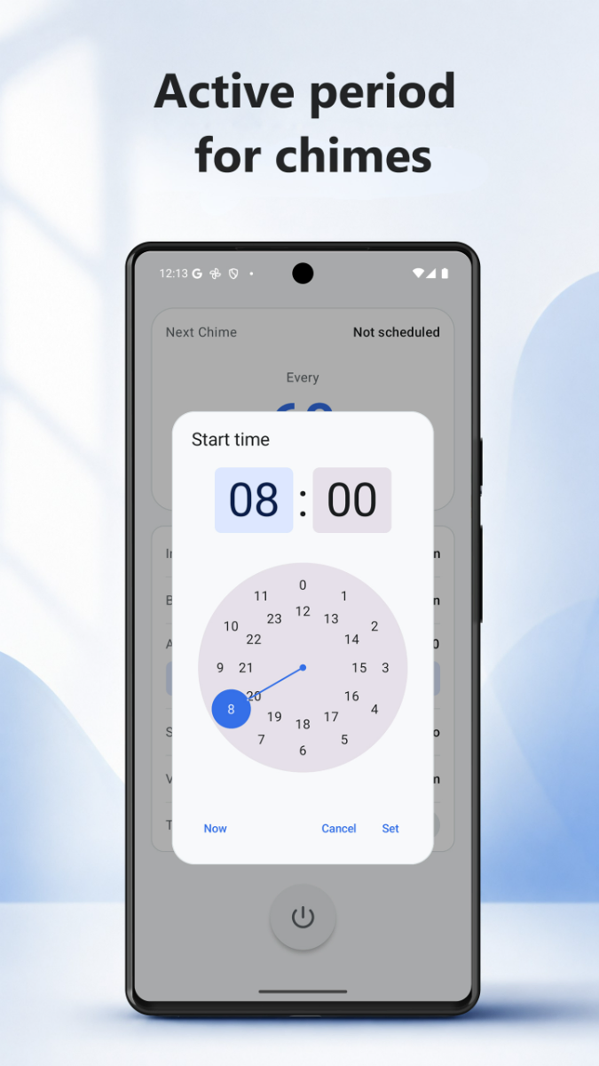 Hourly Chime: Custom Interval screenshot
