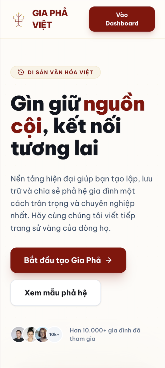 Gia Phả Việt screenshot