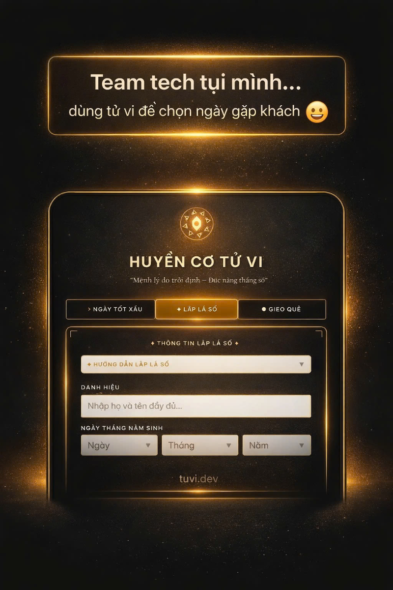 Huyền Cơ Tử Vi screenshot