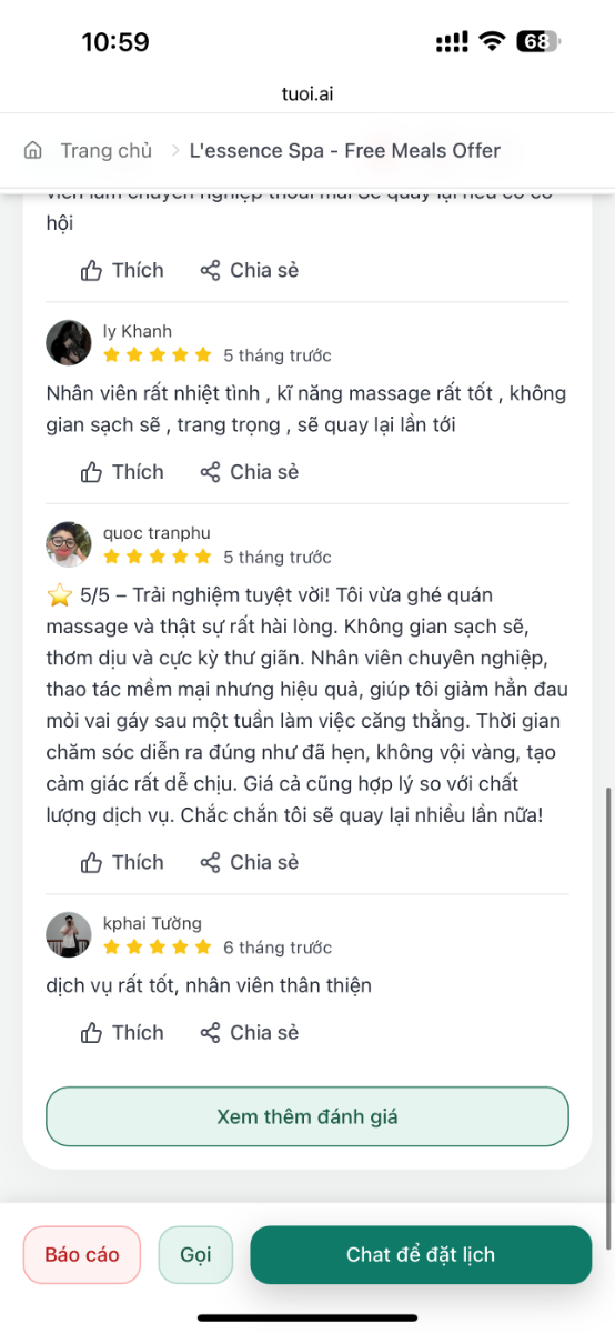 Tuoi.ai screenshot
