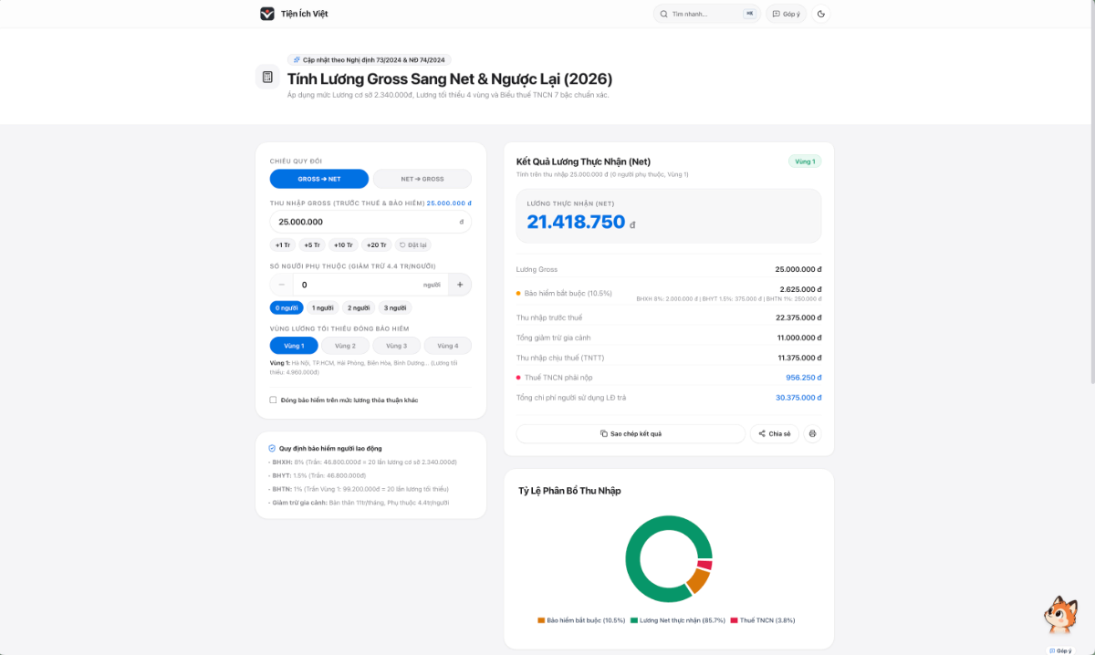 Tiện Ích Việt screenshot
