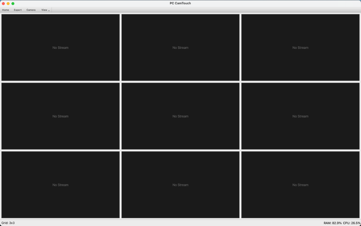 PC CamTouch screenshot