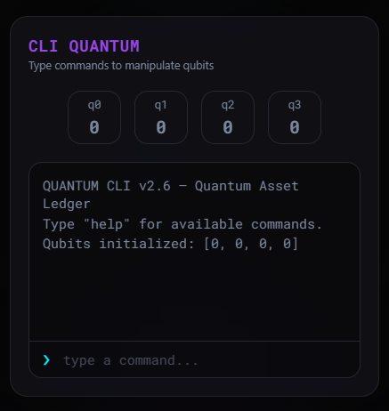 Quantum Ledger screenshot